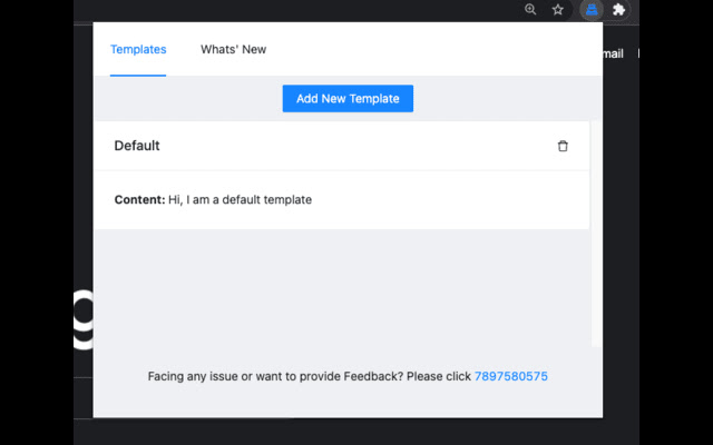 QuickyReply Quick Reply Templates from Chrome web store to be run with OffiDocs Chromium online QuickyReply Quick Reply Templates from Chrome web store to be run with OffiDocs Chromium online