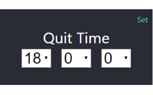 Quitting Time from Chrome web store to be run with OffiDocs Chromium online Quitting Time from Chrome web store to be run with OffiDocs Chromium online