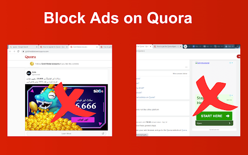 Quora AdBlocker Remove Ads Popups from Chrome web store to be run with OffiDocs Chromium online Quora AdBlocker Remove Ads Popups from Chrome web store to be run with OffiDocs Chromium online