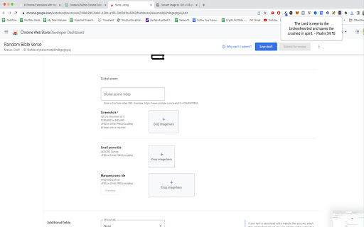 Random Bible Verse from Chrome web store to be run with OffiDocs Chromium online Random Bible Verse from Chrome web store to be run with OffiDocs Chromium online