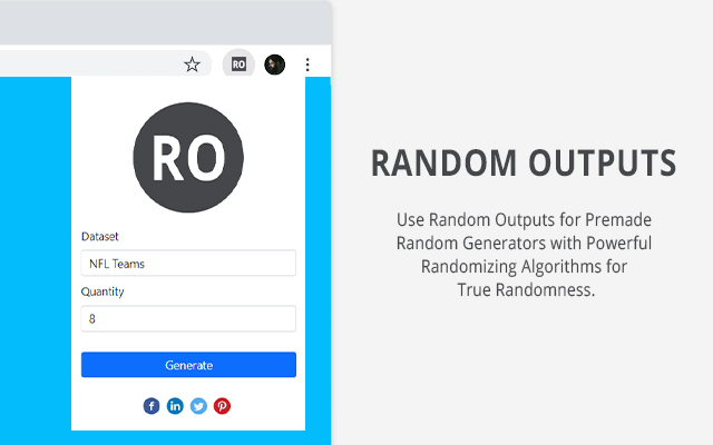 Random Outputs from Chrome web store to be run with OffiDocs Chromium online Random Outputs from Chrome web store to be run with OffiDocs Chromium online