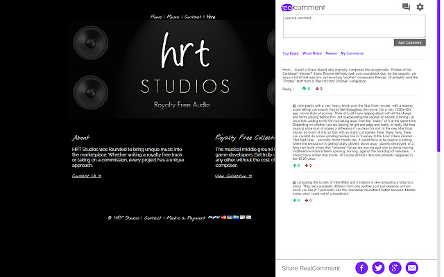 RealComment from Chrome web store to be run with OffiDocs Chromium online RealComment from Chrome web store to be run with OffiDocs Chromium online