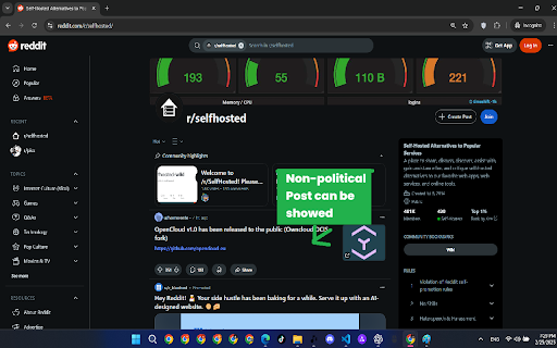 Reddit Brainrot Blocker (Trump, Elon, Doge) from Chrome web store to be run with OffiDocs Chromium online Reddit Brainrot Blocker (Trump, Elon, Doge) from Chrome web store to be run with OffiDocs Chromium online
