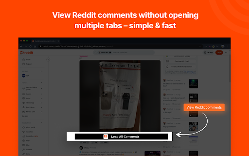 Reddit Comment Viewer from Chrome web store to be run with OffiDocs Chromium online Reddit Comment Viewer from Chrome web store to be run with OffiDocs Chromium online