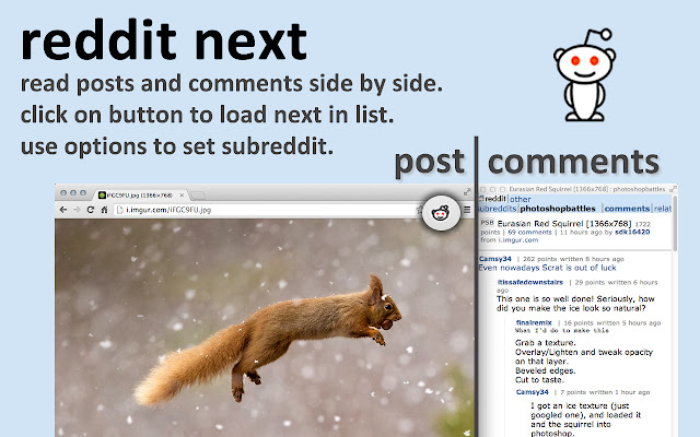 Reddit Next from Chrome web store to be run with OffiDocs Chromium online Reddit Next from Chrome web store to be run with OffiDocs Chromium online