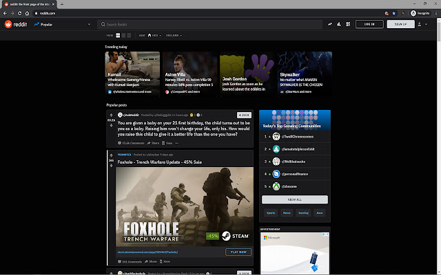 Reddit Random Button from Chrome web store to be run with OffiDocs Chromium online Reddit Random Button from Chrome web store to be run with OffiDocs Chromium online