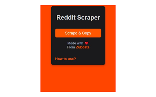 Reddit Thread Scraper from Chrome web store to be run with OffiDocs Chromium online Reddit Thread Scraper from Chrome web store to be run with OffiDocs Chromium online