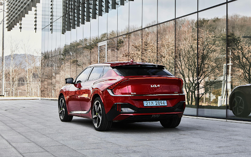 Red Kia EV6 by Windows of Modern Building from Chrome web store to be run with OffiDocs Chromium online Red Kia EV6 by Windows of Modern Building from Chrome web store to be run with OffiDocs Chromium online