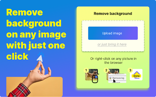 RemoveBG from Chrome web store to be run with OffiDocs Chromium online RemoveBG from Chrome web store to be run with OffiDocs Chromium online