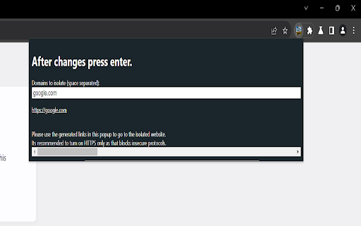 RequestIsolation from Chrome web store to be run with OffiDocs Chromium online RequestIsolation from Chrome web store to be run with OffiDocs Chromium online