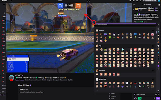 Resizable Twitch Emote Picker from Chrome web store to be run with OffiDocs Chromium online Resizable Twitch Emote Picker from Chrome web store to be run with OffiDocs Chromium online