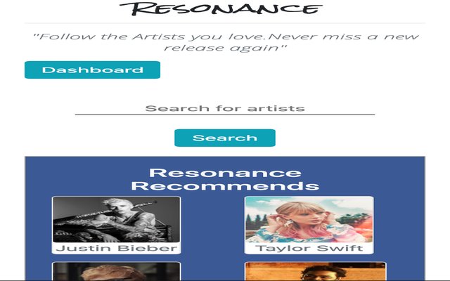 Resonance The Artist Info Extension from Chrome web store to be run with OffiDocs Chromium online Resonance The Artist Info Extension from Chrome web store to be run with OffiDocs Chromium online