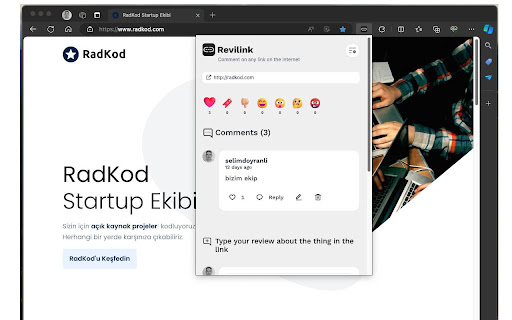 Revilink Webext from Chrome web store to be run with OffiDocs Chromium online Revilink Webext from Chrome web store to be run with OffiDocs Chromium online