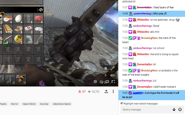 Riot_Grrrl Twitch Chat Tools from Chrome web store to be run with OffiDocs Chromium online Riot_Grrrl Twitch Chat Tools from Chrome web store to be run with OffiDocs Chromium online