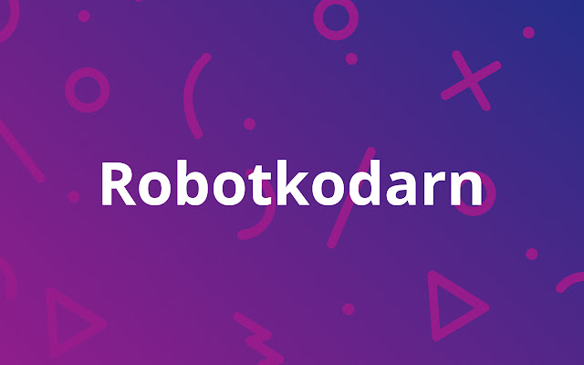 Robotkodarn from Chrome web store to be run with OffiDocs Chromium online Robotkodarn from Chrome web store to be run with OffiDocs Chromium online