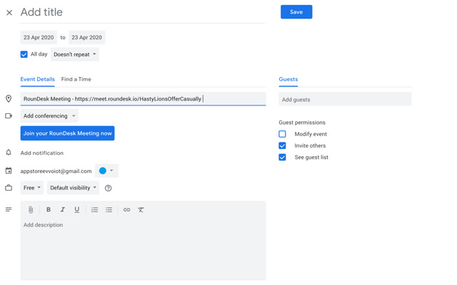 RounDesk Meetings from Chrome web store to be run with OffiDocs Chromium online RounDesk Meetings from Chrome web store to be run with OffiDocs Chromium online