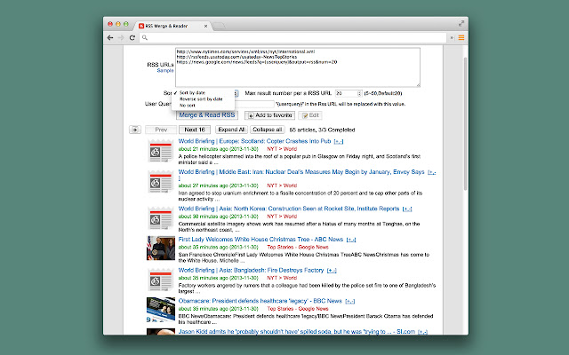 RSS Merge Reader from Chrome web store to be run with OffiDocs Chromium online RSS Merge Reader from Chrome web store to be run with OffiDocs Chromium online
