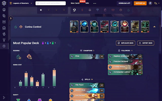 Runeterra Deck Cost Calculator from Chrome web store to be run with OffiDocs Chromium online Runeterra Deck Cost Calculator from Chrome web store to be run with OffiDocs Chromium online