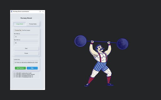 Runway Boost automation from Chrome web store to be run with OffiDocs Chromium online Runway Boost automation from Chrome web store to be run with OffiDocs Chromium online