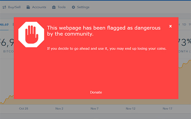 SafeCoin antiphishing Extension from Chrome web store to be run with OffiDocs Chromium online SafeCoin antiphishing Extension from Chrome web store to be run with OffiDocs Chromium online