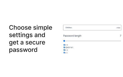 Safepass: password generator unique, random, and strong from Chrome web store to be run with OffiDocs Chromium online Safepass: password generator unique, random, and strong from Chrome web store to be run with OffiDocs Chromium online