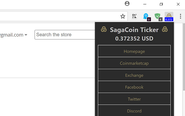 SAGA Ticker from Chrome web store to be run with OffiDocs Chromium online SAGA Ticker from Chrome web store to be run with OffiDocs Chromium online