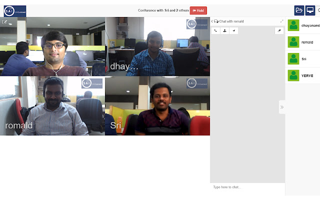 SAI V Connect screen sharing from Chrome web store to be run with OffiDocs Chromium online SAI V Connect screen sharing from Chrome web store to be run with OffiDocs Chromium online