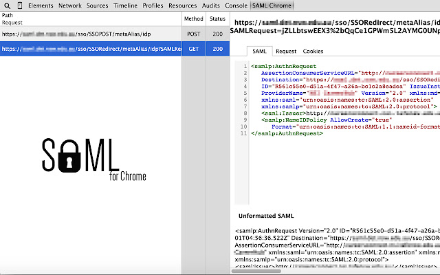 SAML Chrome Panel from Chrome web store to be run with OffiDocs Chromium online SAML Chrome Panel from Chrome web store to be run with OffiDocs Chromium online