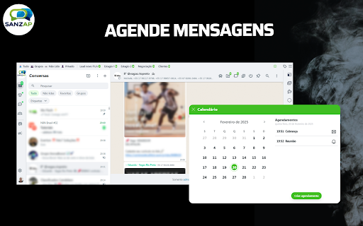 Sanzap Automatize seu atendimento e venda mais com WhatsApp web from Chrome web store to be run with OffiDocs Chromium online Sanzap Automatize seu atendimento e venda mais com WhatsApp web from Chrome web store to be run with OffiDocs Chromium online