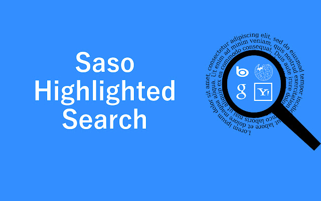 Saso Highlighted Search from Chrome web store to be run with OffiDocs Chromium online Saso Highlighted Search from Chrome web store to be run with OffiDocs Chromium online