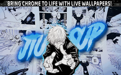Satoru Gojo Jujutsu Kaisen 3D Live Wallpaper from Chrome web store to be run with OffiDocs Chromium online Satoru Gojo Jujutsu Kaisen 3D Live Wallpaper from Chrome web store to be run with OffiDocs Chromium online