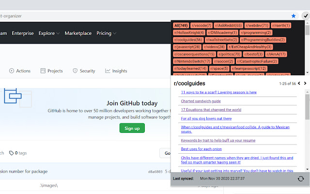 Saved Post Organizer from Chrome web store to be run with OffiDocs Chromium online Saved Post Organizer from Chrome web store to be run with OffiDocs Chromium online