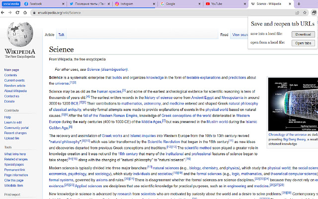 Save Open Tab URLs from Chrome web store to be run with OffiDocs Chromium online Save Open Tab URLs from Chrome web store to be run with OffiDocs Chromium online