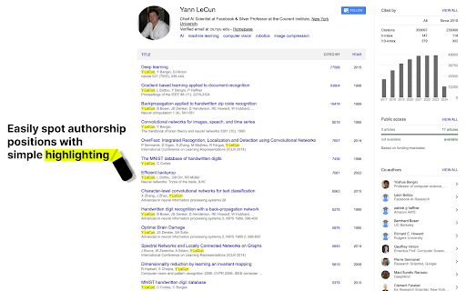 Scholar Profile Highlighter from Chrome web store to be run with OffiDocs Chromium online Scholar Profile Highlighter from Chrome web store to be run with OffiDocs Chromium online