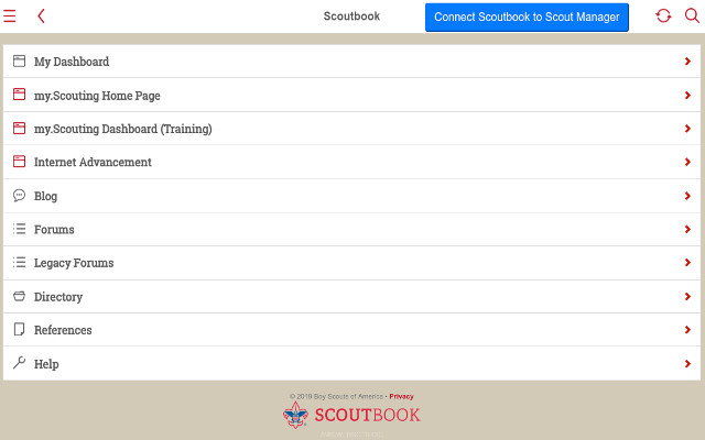 Scout Manager from Chrome web store to be run with OffiDocs Chromium online Scout Manager from Chrome web store to be run with OffiDocs Chromium online