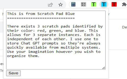 Scratch Pad Blue from Chrome web store to be run with OffiDocs Chromium online Scratch Pad Blue from Chrome web store to be run with OffiDocs Chromium online