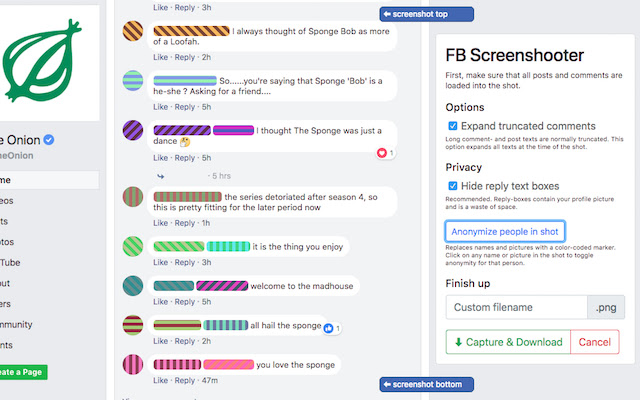 Screenshots for Facebook from Chrome web store to be run with OffiDocs Chromium online Screenshots for Facebook from Chrome web store to be run with OffiDocs Chromium online