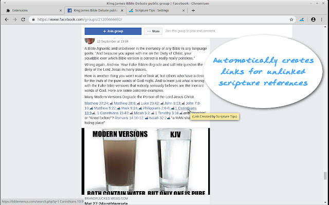 Scripture Tips from Chrome web store to be run with OffiDocs Chromium online Scripture Tips from Chrome web store to be run with OffiDocs Chromium online