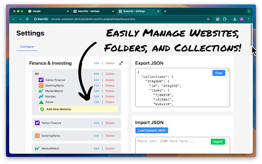 Searchify from Chrome web store to be run with OffiDocs Chromium online Searchify from Chrome web store to be run with OffiDocs Chromium online