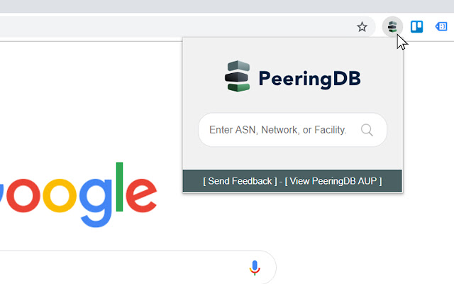 Search in PeeringDB from Chrome web store to be run with OffiDocs Chromium online Search in PeeringDB from Chrome web store to be run with OffiDocs Chromium online