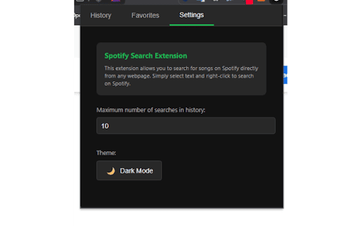 Search on Spotify from Chrome web store to be run with OffiDocs Chromium online Search on Spotify from Chrome web store to be run with OffiDocs Chromium online