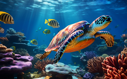 Sea Turtle in a Vibrant Coral Reef from Chrome web store to be run with OffiDocs Chromium online Sea Turtle in a Vibrant Coral Reef from Chrome web store to be run with OffiDocs Chromium online