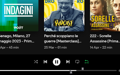 SectionLoop for Spotify and Tidal from Chrome web store to be run with OffiDocs Chromium online SectionLoop for Spotify and Tidal from Chrome web store to be run with OffiDocs Chromium online
