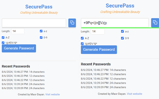 SecurePass Crafting Unbreakable Beauty from Chrome web store to be run with OffiDocs Chromium online SecurePass Crafting Unbreakable Beauty from Chrome web store to be run with OffiDocs Chromium online