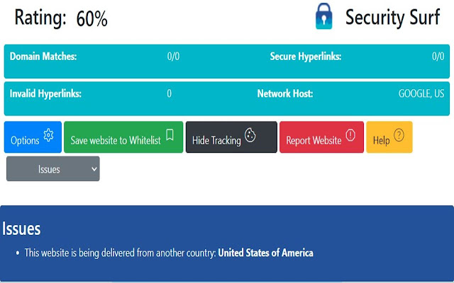 Security Surf from Chrome web store to be run with OffiDocs Chromium online Security Surf from Chrome web store to be run with OffiDocs Chromium online