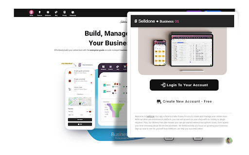 Selldone from Chrome web store to be run with OffiDocs Chromium online Selldone from Chrome web store to be run with OffiDocs Chromium online