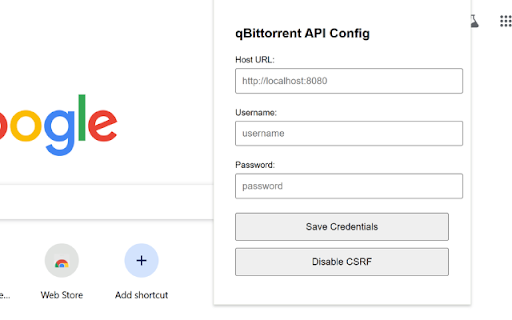 Send to qBittorrent from Chrome web store to be run with OffiDocs Chromium online Send to qBittorrent from Chrome web store to be run with OffiDocs Chromium online
