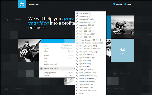 Set Character Encoding from Chrome web store to be run with OffiDocs Chromium online Set Character Encoding from Chrome web store to be run with OffiDocs Chromium online