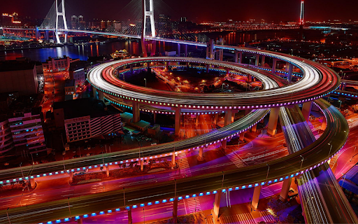 Shanghai Interchange at Night from Chrome web store to be run with OffiDocs Chromium online Shanghai Interchange at Night from Chrome web store to be run with OffiDocs Chromium online