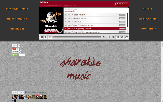 Sharable Music from Chrome web store to be run with OffiDocs Chromium online Sharable Music from Chrome web store to be run with OffiDocs Chromium online